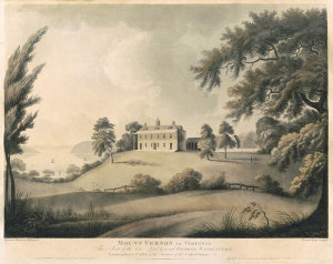 Francis Jukes - Mount Vernon in Virginia, 1800