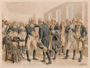 Henry Alexander Ogden - Washington's farewell to officers