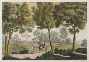 Paolo Fumagalli - Mount Vernon, West Front, c. 1820