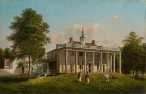 Joachim Ferdinand Richardt - Mount Vernon, East Front