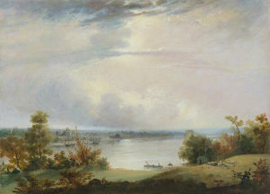 John Gadsby Chapman - View from the Site of the Old Mansion of the Washington Family, 1833