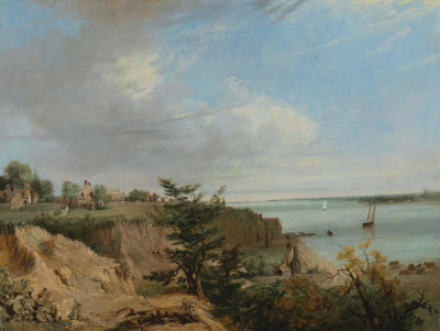 John Gadsby Chapman - View of Yorktown, Virginia