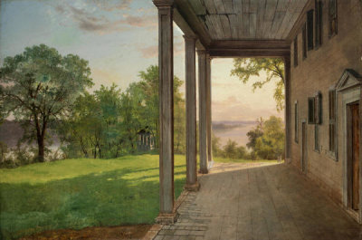 Louis Rémy Mignot - Washington’s Home, Mount Vernon, 1857/1859