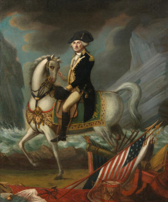 William Clarke - George Washington Equestrian Portrait